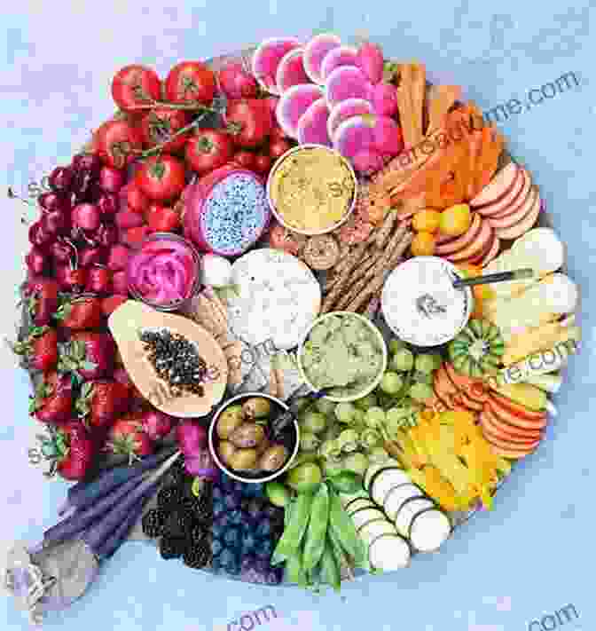 A Colorful Plate Of Fresh Fruits, Vegetables, And Whole Grains The Fiber For Life Cookbook: Delicious Recipes For Good Health