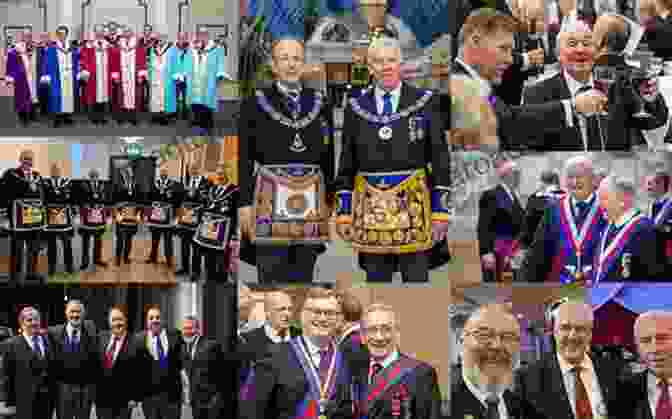 A Montage Of Freemasons Involved In Various Charitable And Social Activities Freemasonry: Royal Arch (The Spiritual Freemasonry 4)