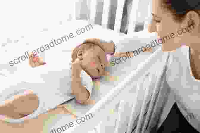 A Newborn Baby Sleeping In A Crib First Moments: Newborn Portraits Mom Stories