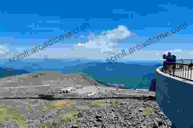 A Panoramic View From The Summit Of Mount Washington, Showcasing Its Breathtaking Beauty. The Mount Washington Cog Railway: Climbing The White Mountains Of New Hampshire (Transportation)