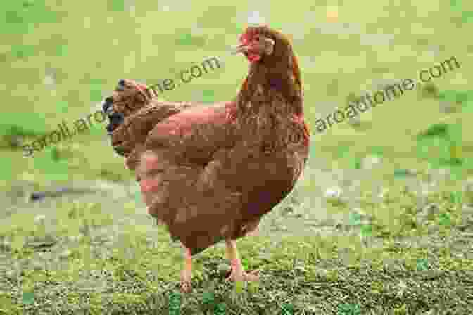 A Rhode Island Red Chicken Pecking At The Ground Storey S Illustrated Guide To Poultry Breeds: Chickens Ducks Geese Turkeys Emus Guinea Fowl Ostriches Partridges Peafowl Pheasants Quails Swans