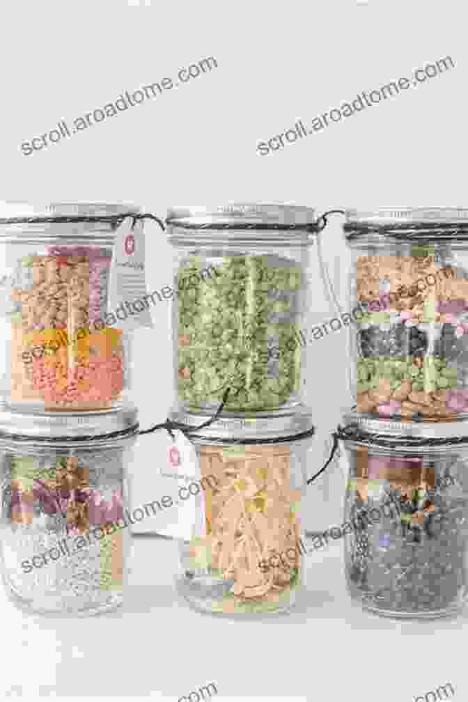 A Variety Of Homemade Soup Mixes In Jars, Ready For Cooking Gifts In Jars: Homemade Cookie Mixes Soup Mixes Candles Lotions Teas And More