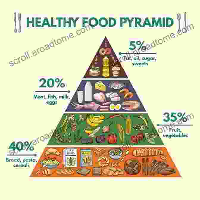 An Illustration Of A Food Pyramid Representing Healthy Eating The Fiber For Life Cookbook: Delicious Recipes For Good Health