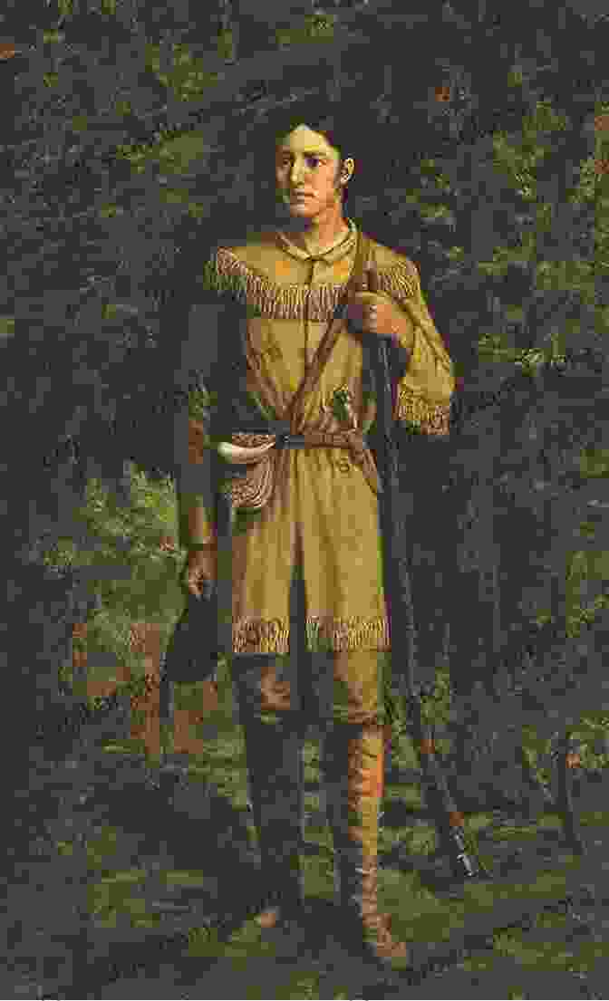 Davy Crockett Standing On A Snag In The Middle Of The Mississippi River, Surrounded By Alligators And Other Creatures Davy Crockett And The Great Mississippi Snag (American Folk Legends)