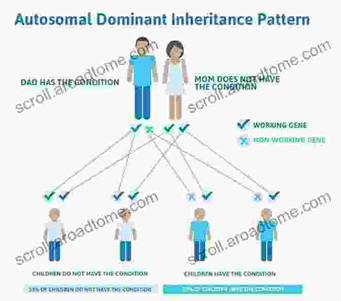 Diagram Illustrating Various Inheritance Patterns, From Dominant To Recessive Medical Genetics At A Glance