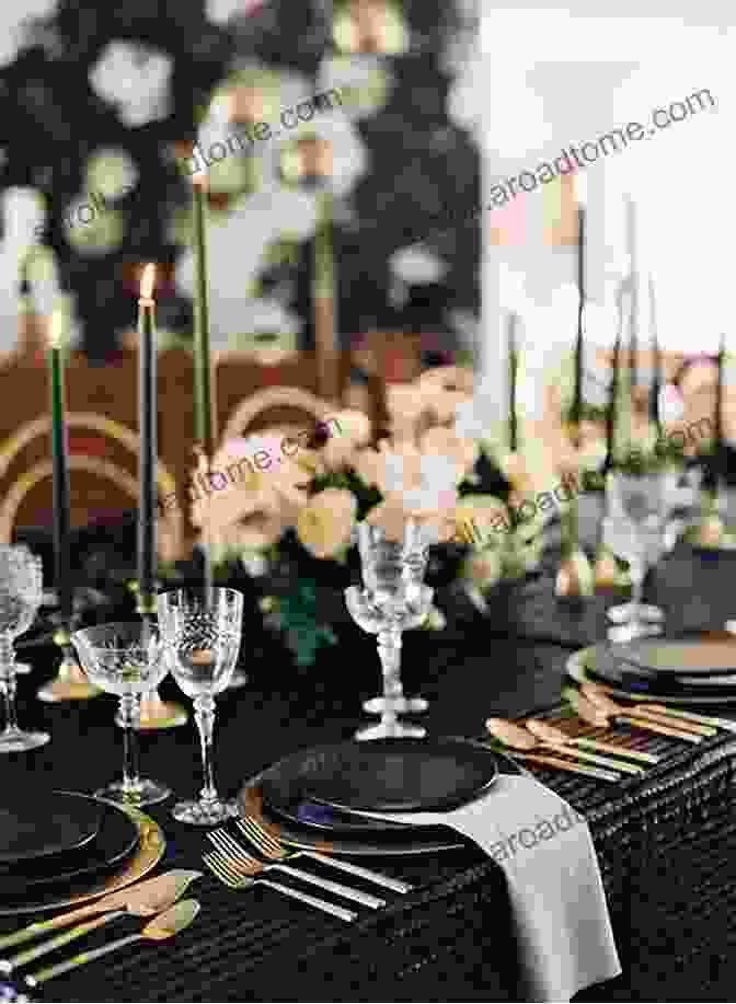 Elegant Dinner Party Table Showcasing Dishes From The Cookbook Linux Networking Cookbook: From Asterisk To Zebra With Easy To Use Recipes