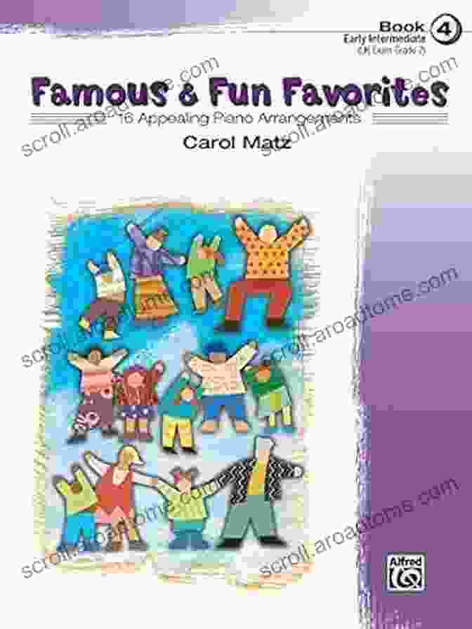 Famous Fun Favorites For Early Intermediate Piano Book Cover Famous Fun Favorites 4: For Early Intermediate Piano