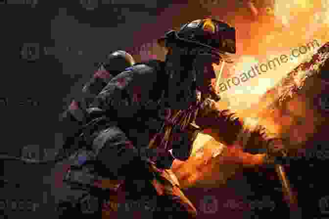 Firefighter Battling A Raging Inferno In The 19th Century Crucible Of Fire: Nineteenth Century Urban Fires And The Making Of The Modern Fire Service