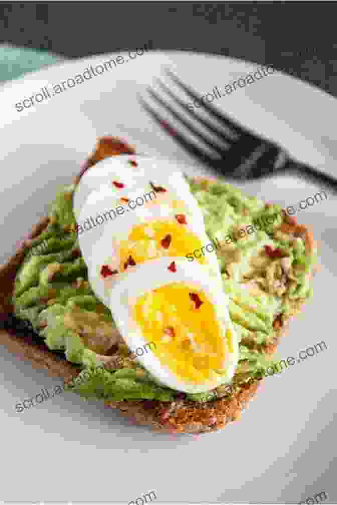 Hard Boiled Eggs With Avocado Toast Protein Snacks: 15 Healthy And Delicious Snack Recipes For Weight Loss (protein Protein Recipes Snacks Cookbook Healthy Snacks Lose Weight Fast Dieting For Women Fat Loss Tips)