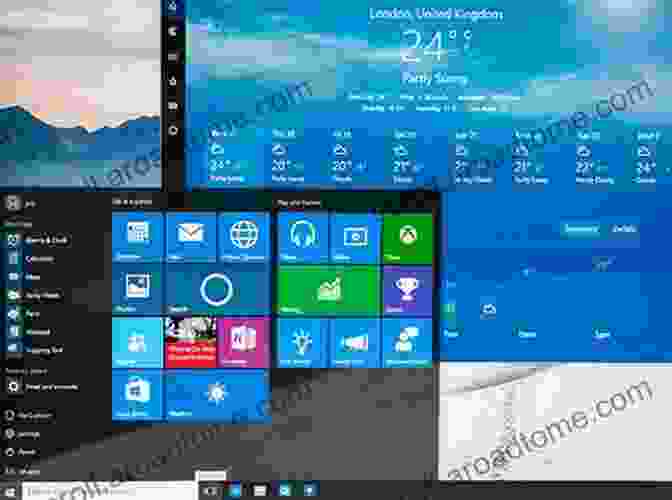 Image Demonstrating The Windows 10 Interface Optimized For Non Touchscreen Use Windows 8 :: Migrating To Windows 8: For Computer Users Without A Touch Screen Coming From XP Vista Or Windows 7