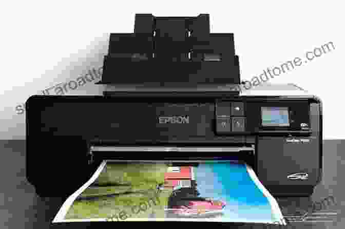 Image Of A Home Inkjet Printer Being Set Up Digital Print Styles Recipe Book: Getting Professional Results With Photoshop Elements And Your Inkjet Printer