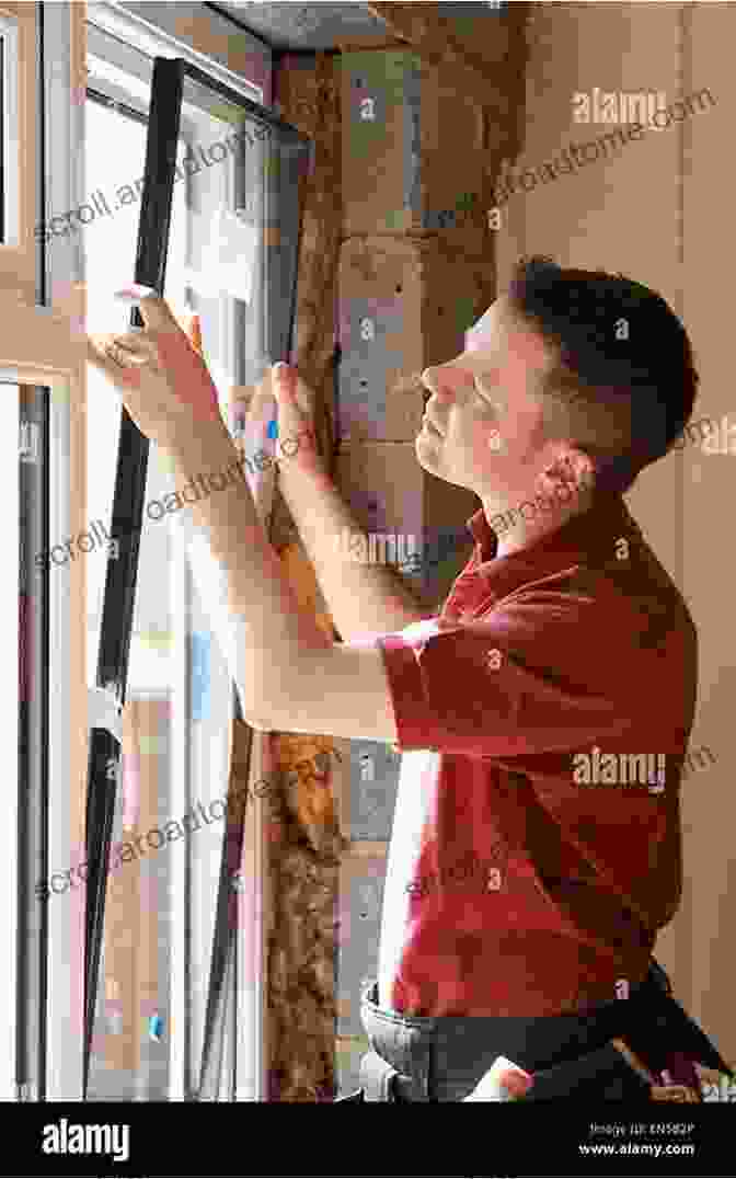 Image Of A Worker Installing A Window In A Roof House DIY STEP BY STEP GUIDE TO ROOF A HOUSE: Beginner S Practical Guide To House Roofing