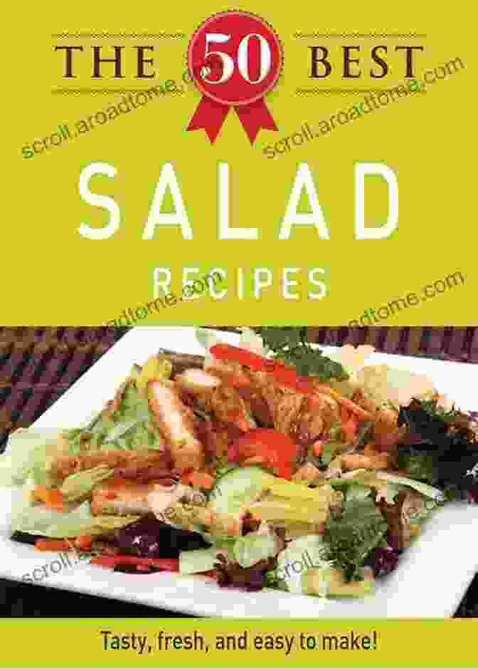 Image Of The Salad Recipe Book Cover Mediterranean Cuisine: 30 Delicious Salad Recipes (Chef For Life 3)