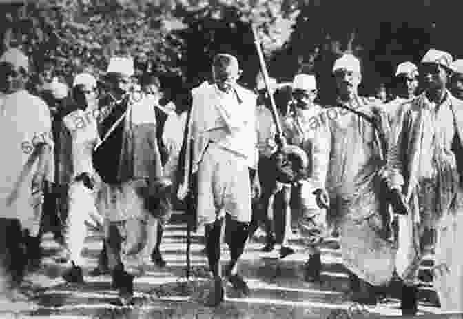 Mahatma Gandhi Leading The Salt March In 1930 The British Raj: A Captivating Guide To The British In India Starting From The Indian Rebellion Of 1857 To The Indian Independence Act Of 1947