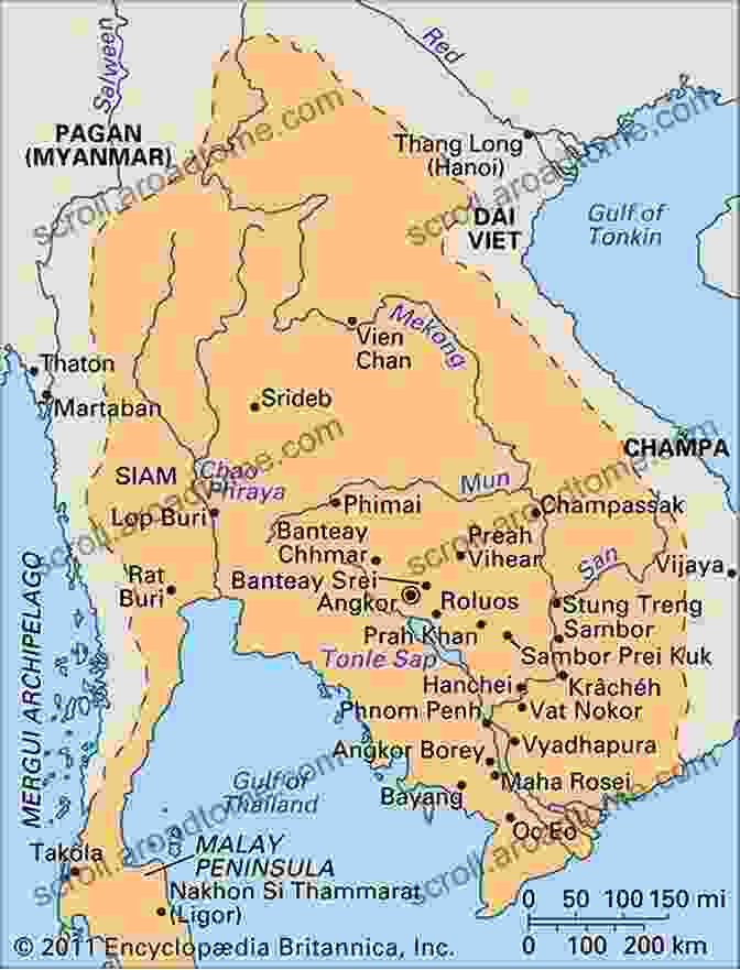 Map Of Angkor Empire The Khmer Empire: A Captivating Guide To The Merged Kingdoms Of Cambodia That Became The Angkor Empire That Ruled Over Most Of Mainland Southeast Asia And Parts Of Southern China