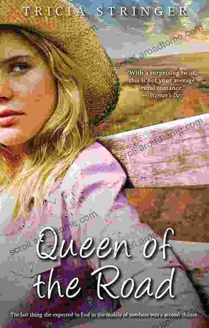 Queen Of The Road Book Cover Featuring A Woman Standing In Front Of A Van With Mountains In The Background Queen Of The Road: Poetry Of The Goddess Aset