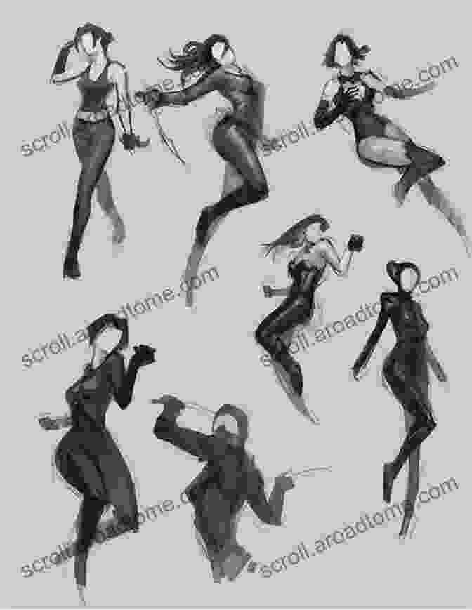 Sketching The Dynamic Pose Of A Female Fighter Drawing Fantastic Female Fighters: Bringing Fierce Female Characters To Life (With Over 1 200 Illustrations)