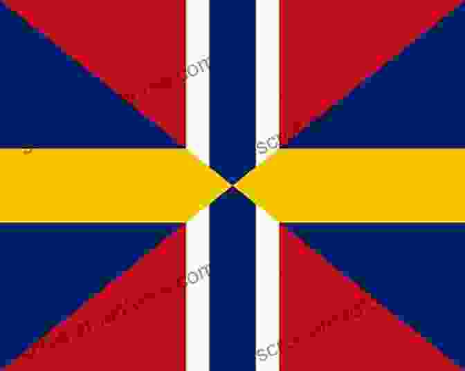 The Flags Of Norway And Denmark Intertwined, Symbolizing The Centuries Long Union Between The Two Nations. History Of Norway: A Captivating Guide To Norwegian History (Scandinavian History)