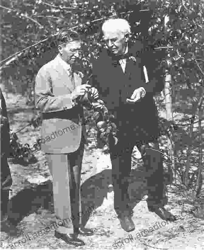 Thomas Edison And Henry Ford In Fort Myers, Discussing Their Inventions Hidden History Of Fort Myers