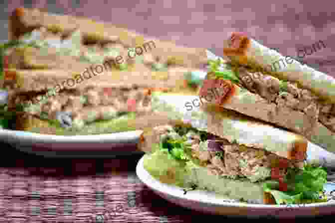 Tuna Salad Sandwich On Whole Wheat Bread Protein Snacks: 15 Healthy And Delicious Snack Recipes For Weight Loss (protein Protein Recipes Snacks Cookbook Healthy Snacks Lose Weight Fast Dieting For Women Fat Loss Tips)