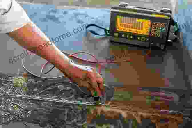 Ultrasonic Testing Setup For Detecting Flaws And Defects In Materials. Experimental Techniques In Materials And Mechanics