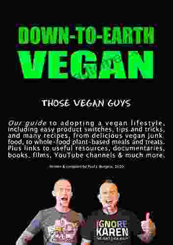 Down To Earth Vegan Broderick Boyd